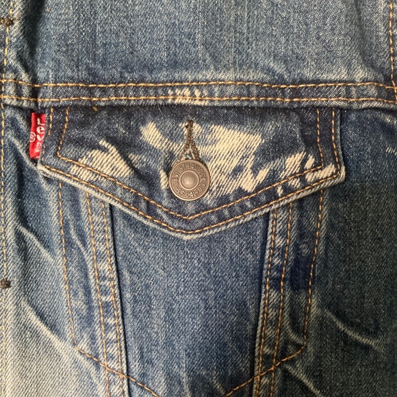 Vintage Levi’s Trucker Jean Jacket Men’s Size Small - Picture 5 of 9